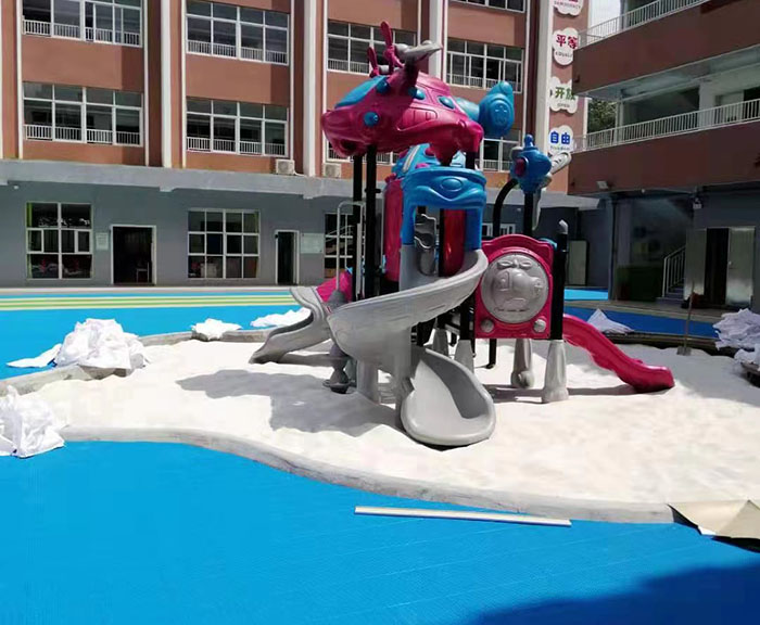饶河县人造沙滩儿童游乐场用石英砂